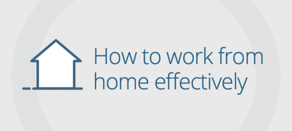 Working more effectively from home