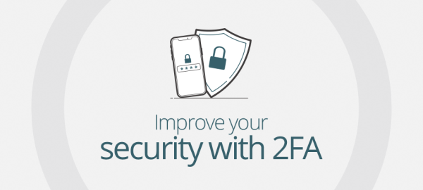 Increase your security with 2FA