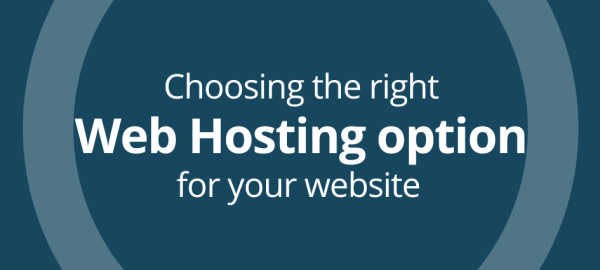 Choosing the right Web Hosting option for your website