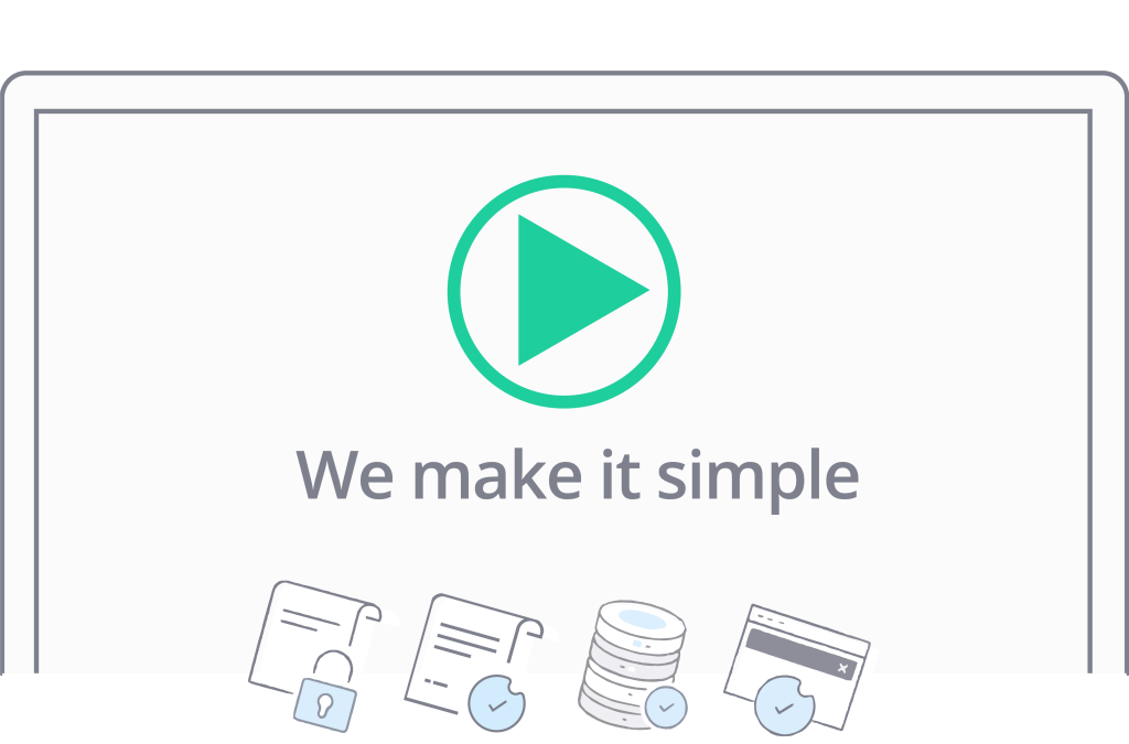 Video play button to see how Online Compliance works