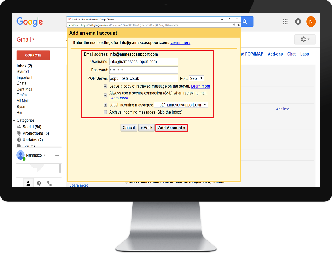 gmail step 5 gmail step 5