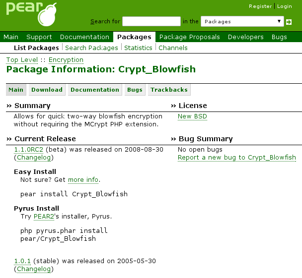 PEAR Website PEAR Website