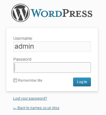 Wordpress Login