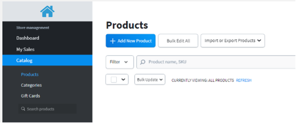 Adding a product to eCommerce shop