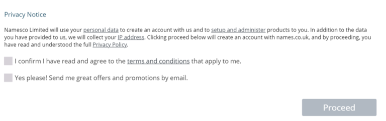 How to Create a Namesco Account - Support Centre - names.co.uk
