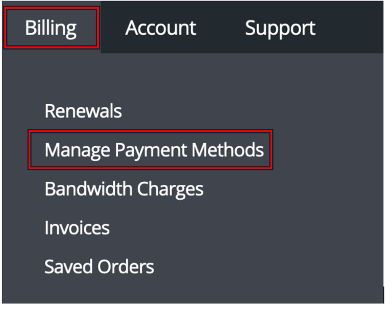 How to add a new Payment Method in your Online Control Panel - Support ...