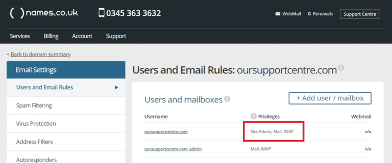 What is Site Admin? - Support Centre - names.co.uk
